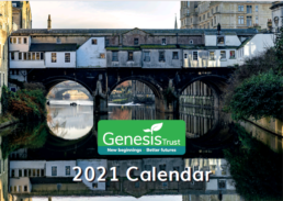 Front cover of Genesis Trust 2021 Calendar