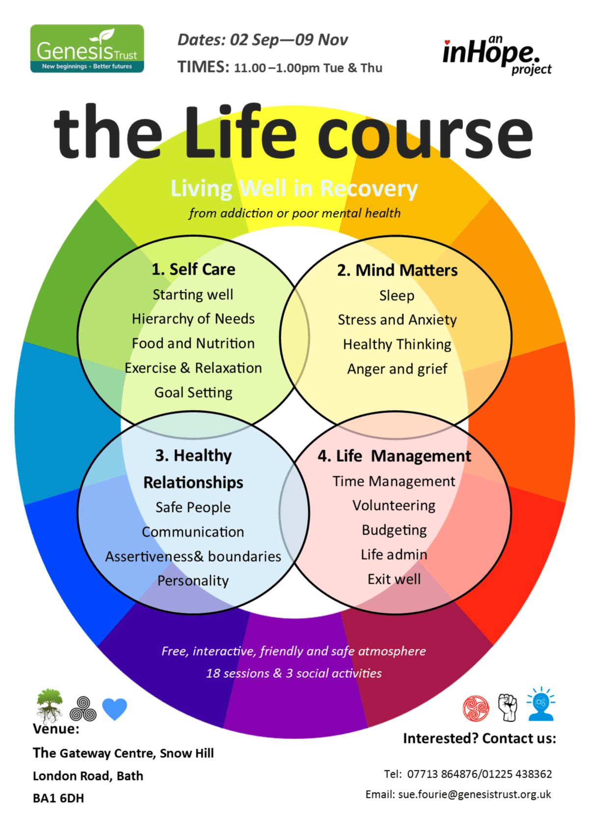 Life Course Genesis Trust Bath